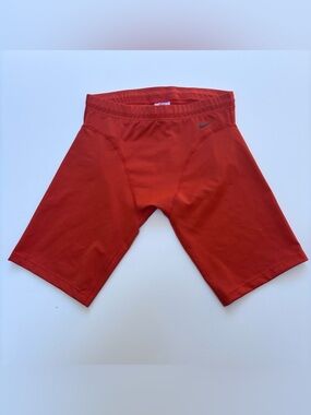 Nike Pro Elite Running Half Tights Orange XXL Men’s USA Compression